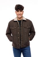 WRANGLER ANTIFIT SHERPA BLACK CLAY W4416915C XL