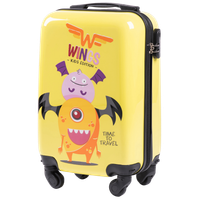 KD01 JAY, Walizka kabinowa mała dziecięca POLICARBON XS Wings, MONSTER