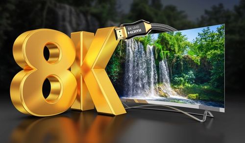 KABEL HDMI 2.1 8K PRZEWÓD ULTRA HIGH SPEED 48Gbps eARC FHD 240Hz GOLD na Arena.pl