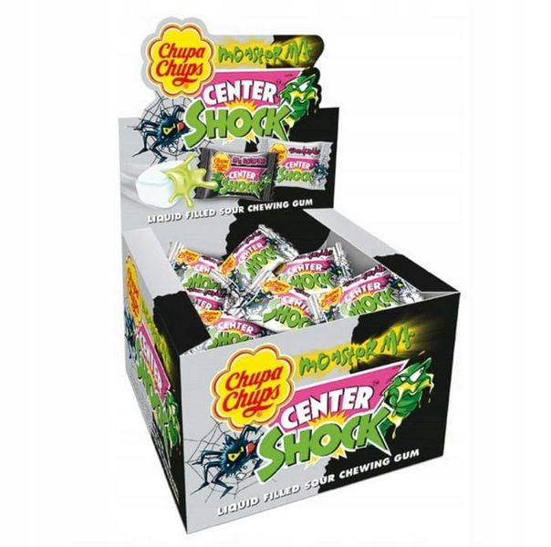 MEGA KWAŚNA GUMA CENTER SHOCK 100SZT zdjęcie 1