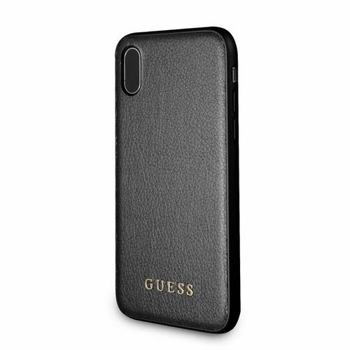 Guess Iridescent - Etui iPhone Xs Max (czarny) na Arena.pl