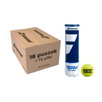 Piłki tenisowe Babolat Team All Court 18 x 4 szt. żółte 502081 OS