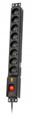 Listwa zasilająca Lestar LXARM 810 3L G-A K.:CZ 5,0M 19"PDU