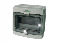 NOARK ROZDZIELNICA INSTALACYJNA PCV N/T IP65 1X6 MODUŁÓW N+PE PHS 6T 113262