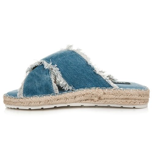 Jeansowe Klapki Espadryle r.40 na Arena.pl