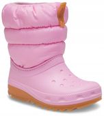 Crocs Dziecięce Buty Zimowe Śniegowce Classic Neo Puff 207683 Boot 24-25