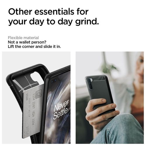 SPIGEN RUGGED ARMOR ONEPLUS NORD MATTE BLACK na Arena.pl