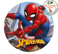 Opłatek na tort Spiderman