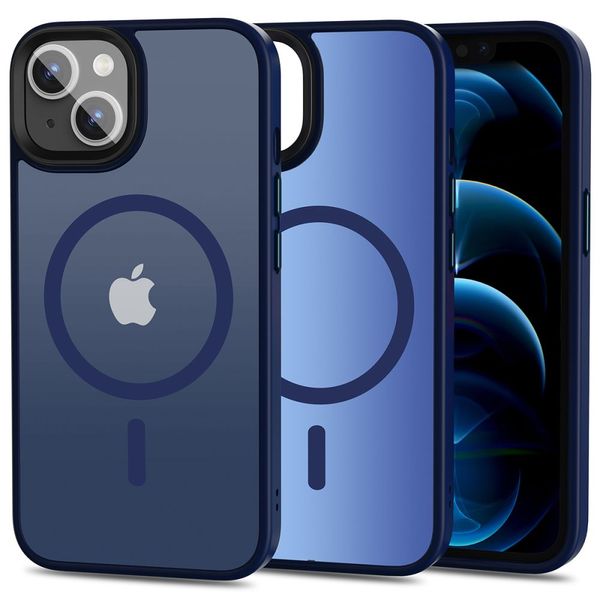 TECH-PROTECT MAGMAT MAGSAFE IPHONE 13 MATTE NAVY zdjęcie 1