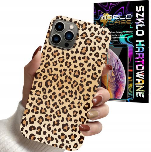 ETUI CASE DO IPHONE 13 PRO - PANTERKA WZORKI MODNE WZORY DLA KOBIET + SZKŁO na Arena.pl
