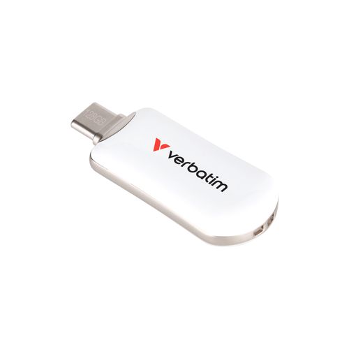 Pendrive Verbatim Plectra 128GB USB-C 3.0 White na Arena.pl