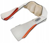 MASAŻER SZYI KARKU SHIATSU RAMION PLECÓW CIAŁA KOŁNIERZ MASUJĄCY GRZEJĄCY