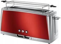 Toster Russell Hobbs Luna Long Slot Solar 23250-56 Tacka Podnośnik Czerwony