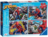 UKŁADANKA Kreatywna Zabawa PUZZLE Gra Manualna KOLEKCJONERSKIE Spider-Man