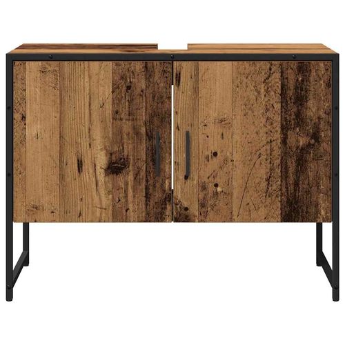 Zestaw mebli łazienkowych 2 pcs Brązowy 80 x 33 x 60 cm na Arena.pl