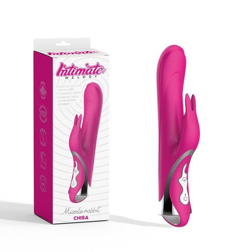 wibrator króliczek intimate melody fioletowy 23,5 cm na Arena.pl