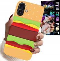 ETUI DO IPHONE 16 - CASE BURGER CHEESEBURGER OBUDOWA PREZENT