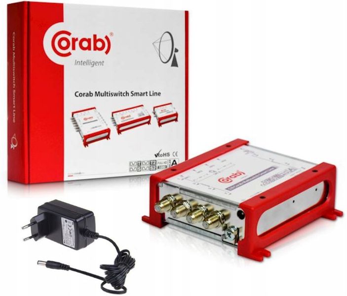Multiswitch Corab 5/8 5 wejść 8 wyjść zdjęcie 8