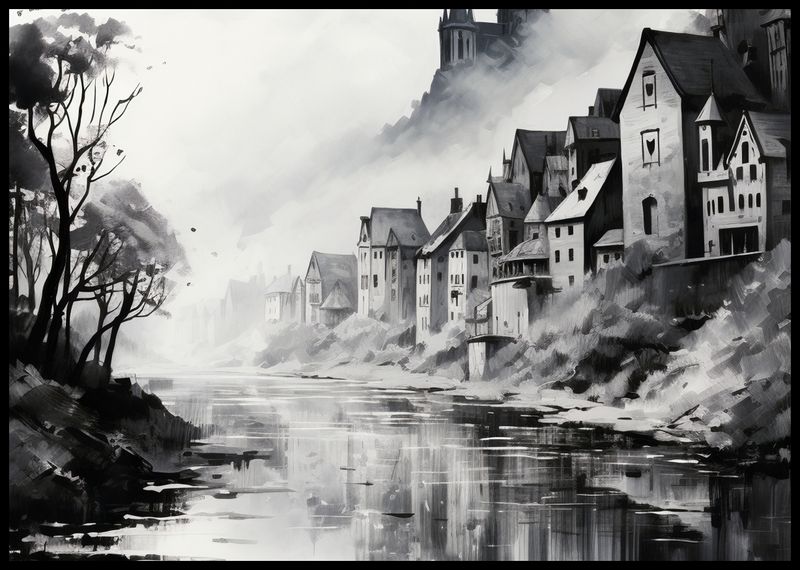 Plakat 84,1x59,4cm Mglisty Refleks zdjęcie 2