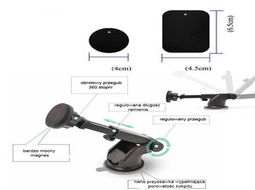 Magnes do telefonu Uchwyt samochodowy do kokpitu na Arena.pl