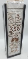 skrzynka drewniana na alkohol 30 urodziny