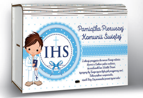 kasetka duża dzielona na 6 części 15 x 22,5 cm NIEBIESKA na Arena.pl