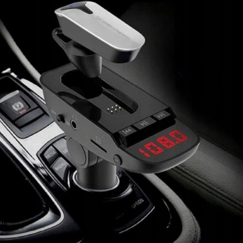 Transmiter FM głośnomówiący bluetooth aux na Arena.pl