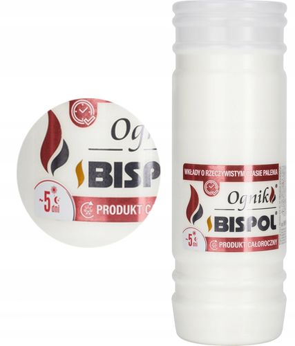 bispol - wkład zalewany ognik wp5n - 18 szt. na Arena.pl