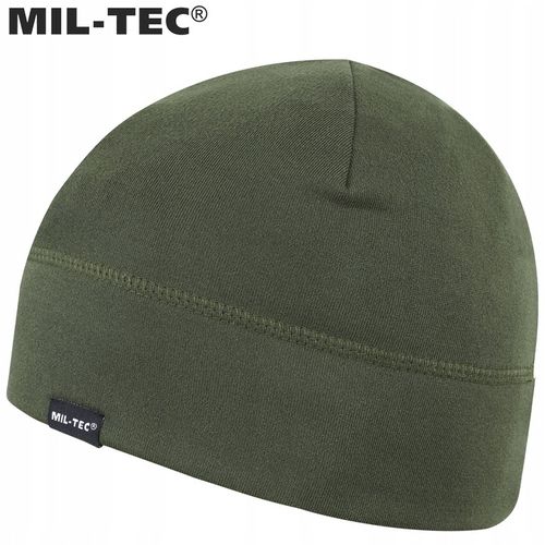 CZAPKA ZIMOWA TERMOAKTYWNA SPORTOWA MIL-TEC BEANIE SOFT POLAROWA OLIVE na Arena.pl