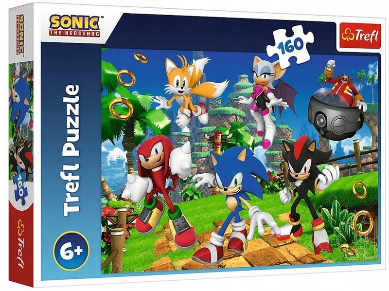Puzzle 160 Sonic I Przyjaciele 15421 zdjęcie 1