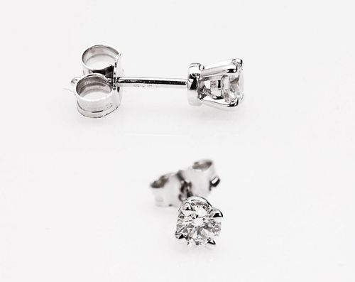 Emaga Złote kolczyki KBD4820 - Diament na Arena.pl