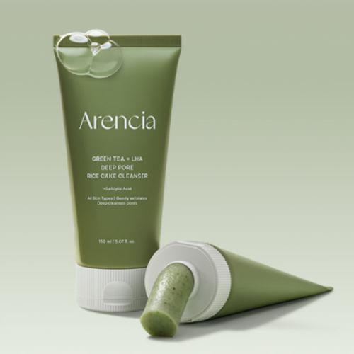Żel Oczyszczający do mycia twarzy Koreański Arencia green tea LHA 150ml na Arena.pl