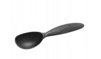 ŁYŻKA DO LODÓW METALOWA CZARNA 17,5 CM