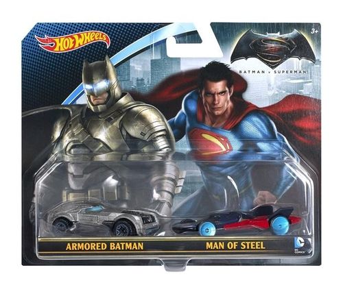 Mattel Hot Wheels Batman V Superman Dwupak na Arena.pl