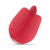 Teazers Rose Vibrator - Licking And Vibrating