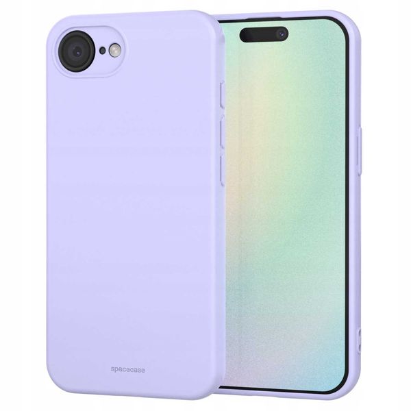 Spacecase Silicone Case 3.0 Iphone 16E Light Purple zdjęcie 2