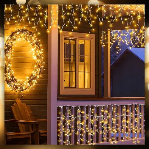 SOPLE LAMPKI CHOINKOWE 300 LED 14,5 M ZEWNĘTRZNE ŚWIĄTECZNE ŚWIATEŁKA FLASH na Arena.pl