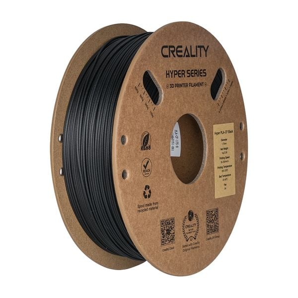 filament creality hyper pla-cf (czarny) zdjęcie 3