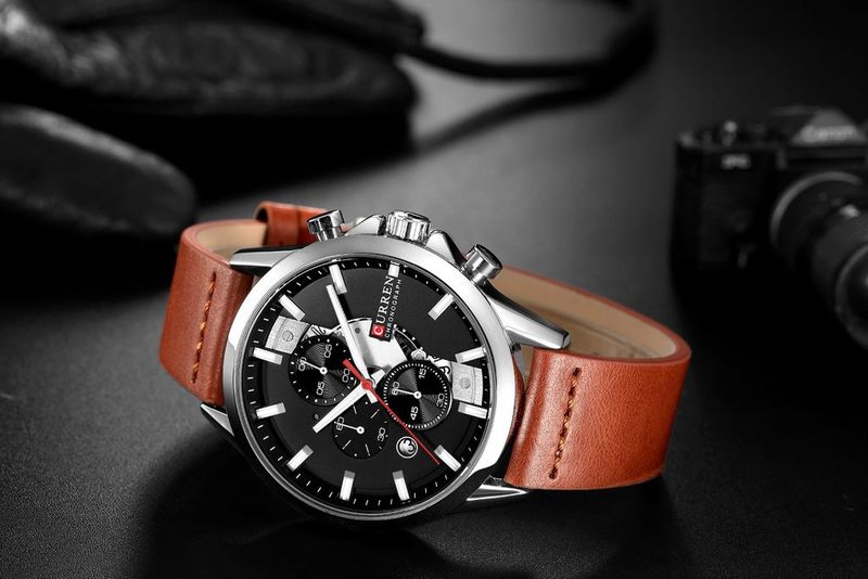 ZEGAREK MĘSKI CURREN 8325 (zc024b) - CHRONOGRAF zdjęcie 3