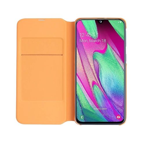 Samsung etui Wallet Cover do Galaxy A40 białe na Arena.pl