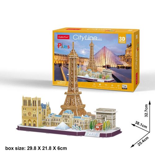 Puzzle 3D City Line Paris na Arena.pl
