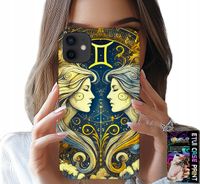 ETUI DO IPHONE 12 MINI - ZNAK ZODIAKU, BLIŹNIĘTA ASTRONOMIA CASE