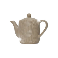 Ceramiczny Czajniczek 'GEOMETRY BEIGE' | Maestro MR-20004-08