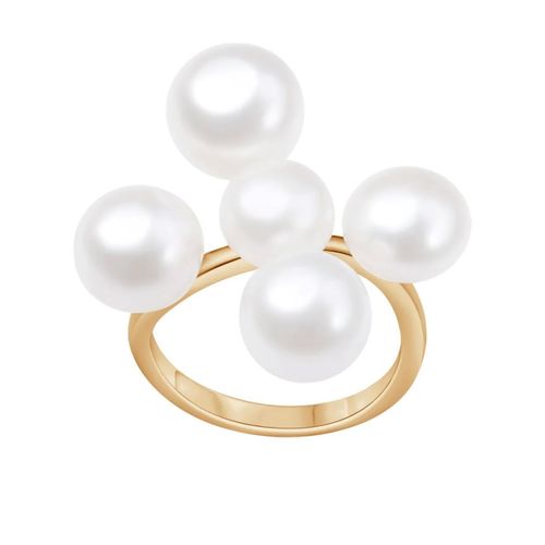 Srebrny pierścionek PDK6504Y - Naturalne Perły hodowane słodkowodne na Arena.pl