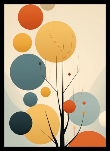 Plakat 25x35cm Harmonia Jesiennych Kolorów na Arena.pl
