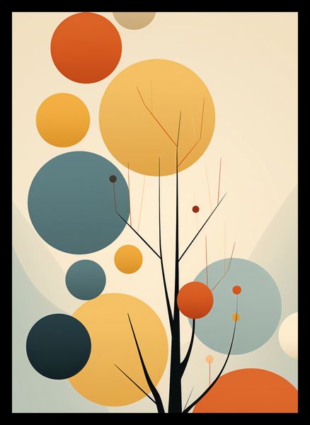 Plakat 25x35cm Harmonia Jesiennych Kolorów zdjęcie 2