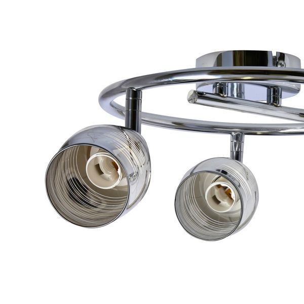 Milton spirala 3x10W E14 chrom zdjęcie 9