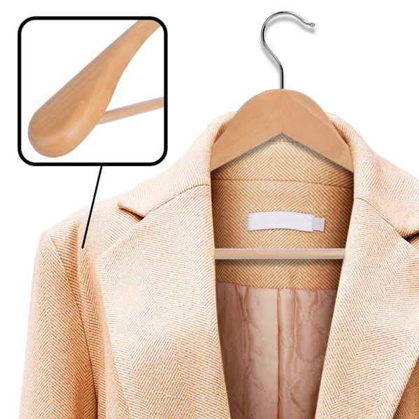 Wieszak drewniany na płaszcze 1 sztuka zdjęcie 5