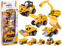 ZESTAW DLA DZIECI  POJAZDÓW BUDOWLANYCH