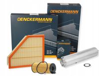 2X DENCKERMANN ZESTAW KOMPLET FILTRÓW BMW E90 E91 E84 1.6D 1.8D 2.0D N47
